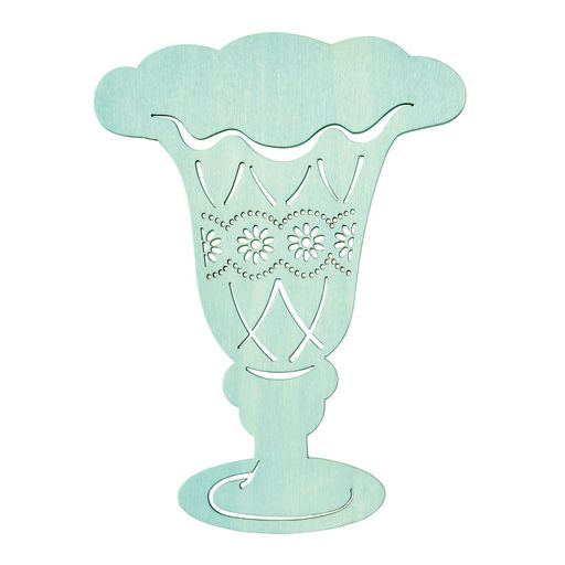 東京堂(Tokyodo)パフェプレート#005ライトブルーW11xD0.2xH15cm1袋(2個)ZE009086-005