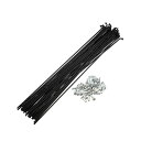 BULLSPANNスチールスポークJベンドサイクルスポーク自転車用ニップル付き218mmx2mm14G40本