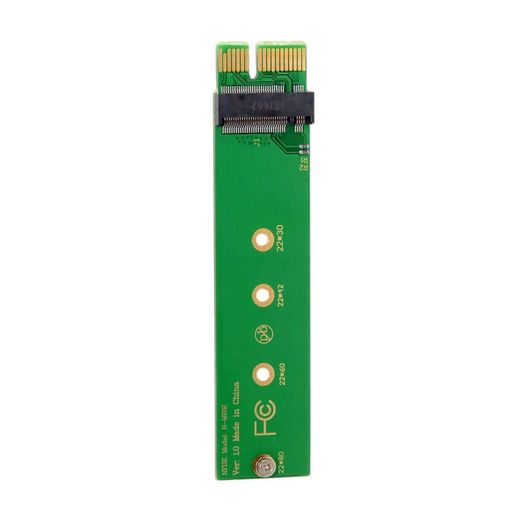 PC NGFF M-key NVME AHCI SSD to PCI-E 3.0 1x x1 Vertical Adapter for XP941 SM951 PM951 960 EVO SSD 特徴: 1.MキーM.2NGFFSSDからPCIeX1アダプター。 2.速度やその他のプロパティは変更されず、フォーム変換インターフェイスのみが変更されます。 3.サポートタイプ2230/2242/2260/2280タイプM.2カードの寸法。 4.Transparent to the operating system and does not require any software drivers. システム要件: 1.マザーボード:Z97以降 2.Windows10以降