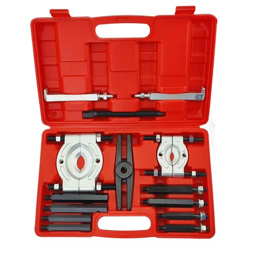 7Akiranoai14点セットベアリングプーラー30-75mmストレートギヤプーラー5トンの容量爪掛け式ギヤプーラーベアリング外しセット