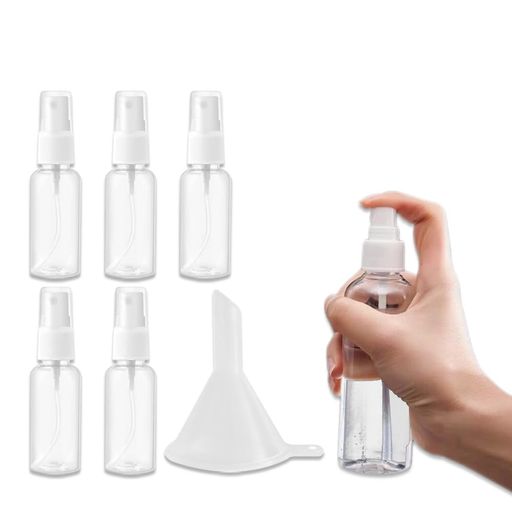 微細ミストスプレーボトル小型スプレー器超微細噴霧透明空ボトル5本セットスプレーボトル漏れ防止設計..