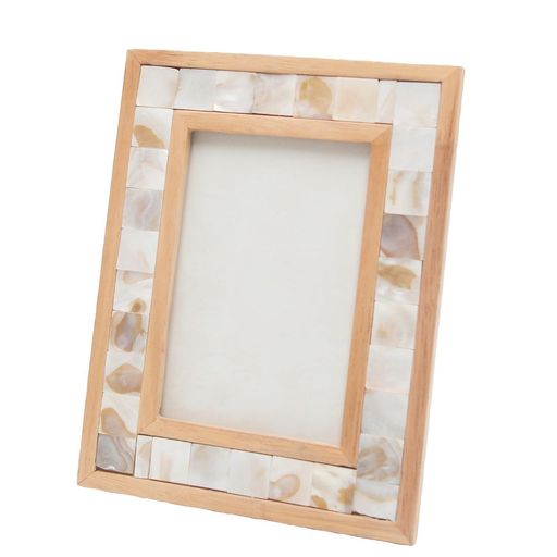 ダイカイデコールウッドシェルタイルフォトフレームSサイズNTW16.5D1.5H21.5cm821517