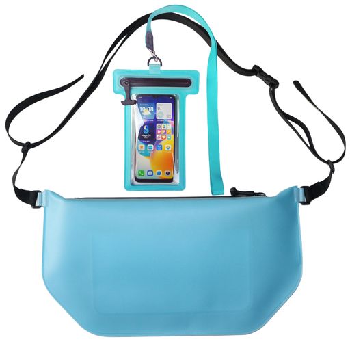 【セット内容】3L容量の防水ウエストポーチ1個と7.2インチ対応気密ジッパー式防水スマホケース1個が含まれます。 【素材】防水バッグ本体は厚手TPU複合布、窓部分はTPU透明フィルムを採用。高強度・高透明性・防水性・環境配慮・美観・滑らかな手触りが特徴です。 【防水性能】袋口は気密ジッパーで密封され、IPX8防水性能を備えています。袋口には空気すら侵入せず、防水バッグは水深12メートルに長時間沈めても浸水しません。 【操作性】防水バッグの袋口は気密ジッパーで密封されており、開閉はわずか1秒で簡単です。スマートフォン防水バッグの袋口は大きく、スマートフォンを簡単に出し入れできます。 【頑丈さ】 ストラップ幅2cm、金属フックを採用。 【対応機種】 7.2インチ以下のスマートフォンに対応。保護ケース装着時のiPhone 17/16/15/14 Pro Maxにも対応。
