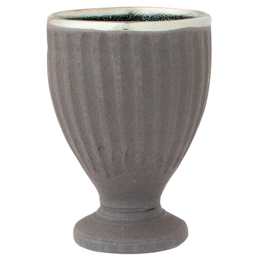 丸伊製陶 信楽焼 へちもん タンブラー 容量約330ml 水鏡 ブラック MR-3-4342
