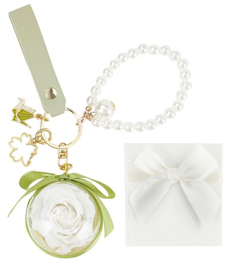 [Sanquuqoo]プリザーブドフラワーキーホルダーバラ枯れない花女性女友達アレンジメント母の日贈り物彼女妻結婚祝い人気プレゼント誕生日記念日女の人退職祝い引越し祝い入学卒業結婚祝…