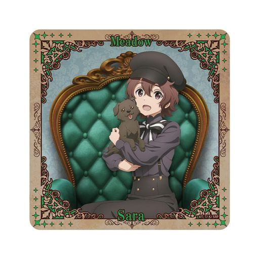 (C)竹町・トマリ/KADOKAWA/「スパイ教室」製作委員会 H100mmxW100mm 素材:塩ビシート・ラバーマット