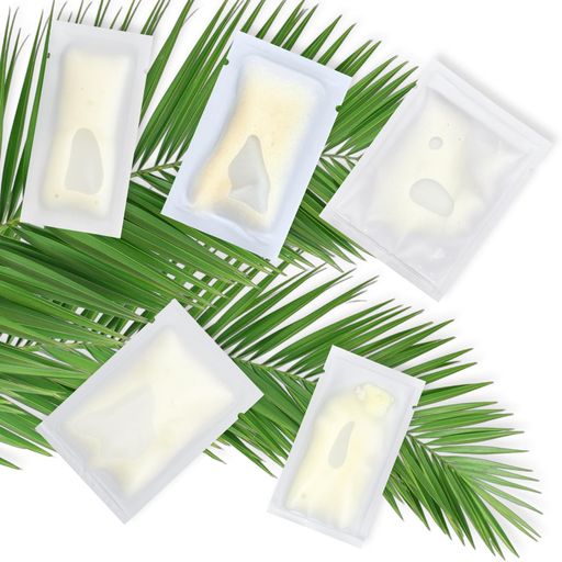 ZTFTパウチ容器熱圧着パウチ100個セット(1ml、2ml、3ml、5ml、10ml)旅行用シャンプー小分け小分け容器..