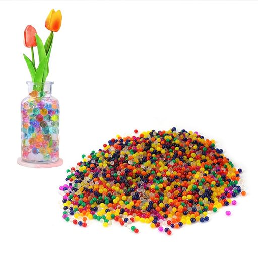 Mikankawa花瓶用ウォータージェルビーズ花瓶埋め10000枚ぷよぷよ水槽観葉植物飾り