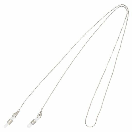 テーシーケース(Tccase)メガネホルダーメガネストラップ70cmシンプルネックレス真鍮ずれ落ち防止アイウ..