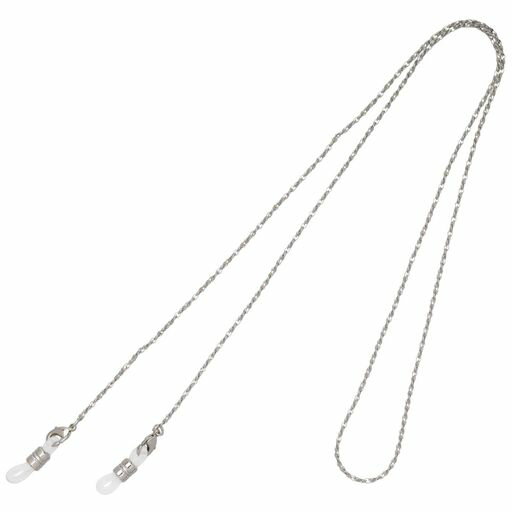 テーシーケース(Tccase)メガネホルダーメガネストラップ70cmシンプルネックレス真鍮ずれ落ち防止アイウ..