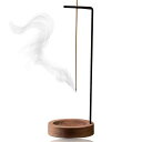 OKAWASIお香立て香炉香皿吊り下げ式インセンスホルダー灰がこぼれないお洒落和風天然木材線香立て縦置香立て木台座