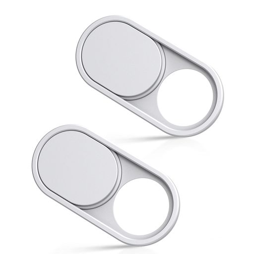 CloudValleyウェブカメラカバー、0.6mm超薄型カメラカバー、メタルカメラり目隠し、プライバシー保護ウェブカメラカバーMacBookPro、MacBookair、ノートパソコン、iMac、デスクトップ、PC、iPad、iP…