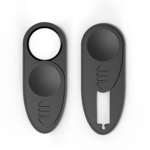 AWINNER(2パック)車用カメラカバースライドTeslaModel3/Yに対応フロントフェイスのウェブカメラカバー..