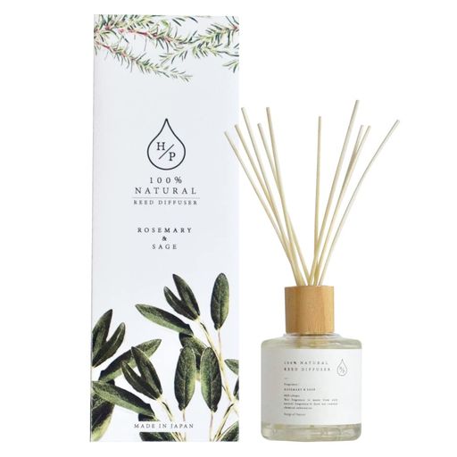 ソングスオブネイチャーHPリードディフューザー100%天然香料ルームフレグランス(ローズマリー&セージ)