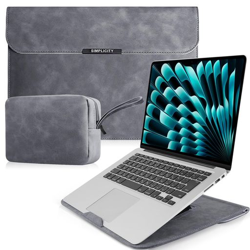 RicYeelノートパソコン用スリーブ11/11.6/12/13/13.3/14/15.6/16インチパソコンケースMacbookAirPro/Dell/Ausu/Acer/Surface/HP/Lenovo用磁石設計薄型PU革ノート