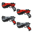 オンダ(Onda)水鉄砲水遊びウォーターバトラー長距離4個セット容量220CC飛距離約3.5mウォーターガン4P【色指定不可】