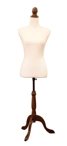 秋月貿易置物アイボリーW37xD24xH130cmクラシカルトルソーLCDT880-IV