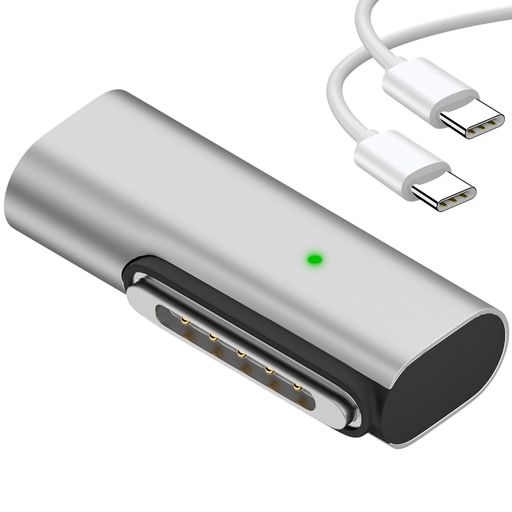 USB Type C Magsafe3 対応140W 電源アダプタ 磁気充電 T-Tip互換 Mac 充電器 2021 MacBook Pro M1 Pro & Maxチップ搭載の14”/16”、2022 MacBook Air M2搭載、2023