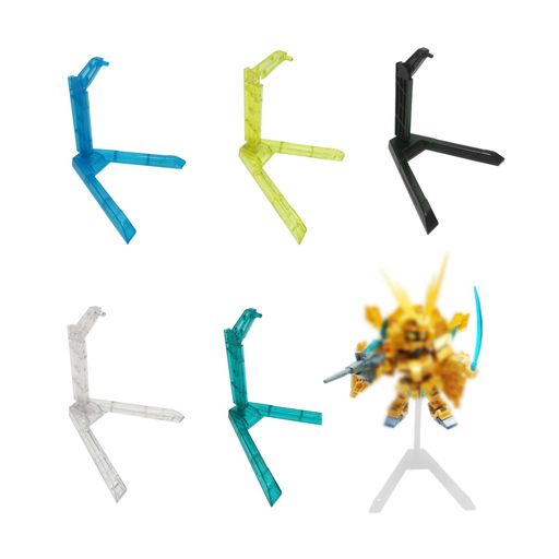 Liroyalプラモデルスタンド(5個入)ディスプレイスタンド台座立てアクションベースブラケットベース組み..