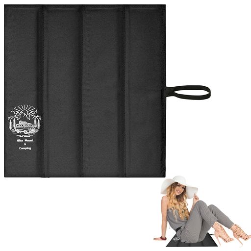 折りたたみクッション足元ネット付きクッションアウトドア座布団軽量コンパクト設計野球観戦スタジアム..