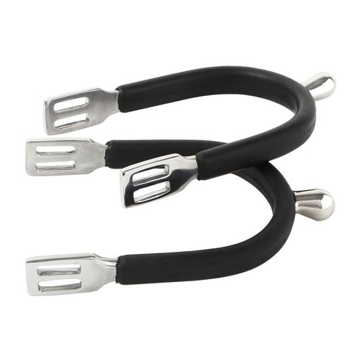 EQULIBERTA丸型突起ゴムカバーステンレス拍車(左右1セット)メンズ突起25mmEQ-SP-1932-ME-25