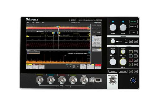 テクトロニクスTektronixミックスドシグナルオシロスコープ100MHz4chタッチパネルMSO242-BW-100