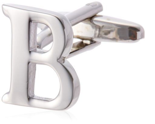 楽天アクアデイリーストア[ドレスコード101]アルファベットカフス1個単品AL-CFメンズB日本Free（FREEサイズ）