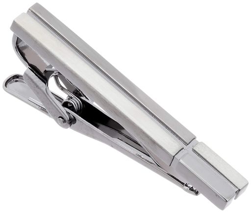 [ドレスコード101]日本製(ナロー短め)プレゼントボックス付き日本製タイピン結婚式プレゼントボックス付きアクセサリーネクタイピンNATP-009メンズデザインナロー013-1日本長さ:約4.5cm(FREE…