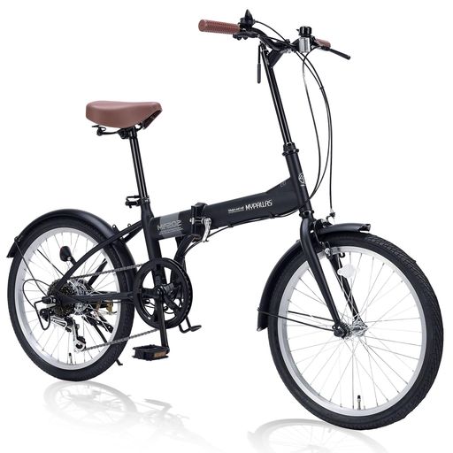 MYPALLAS(マイパラス) 折畳自転車20インチ シマノ製サムシフト6段変速 街乗り 通勤...