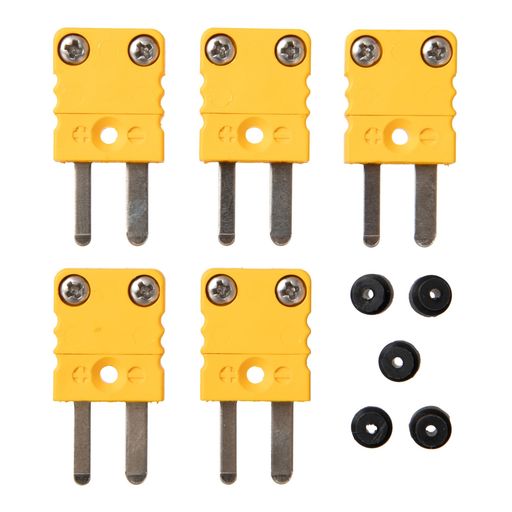 林電工(HayashiDenko)熱電対用ミニチュアコネクタープラグKタイプ黄31x16x8mm5個入りMHM-K-5P