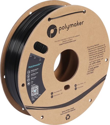 ポリメーカ(Polymaker)3Dプリンター用PVBフィラメントPolySmooth1.75mmブラック