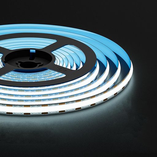 FCOB COB LEDテープライト DC5V USB 6000K 2メートル 320LEDs/m 高密度 フレキシブル LEDロープライト 調光可能 RFリモコン制御 APP調光コントローラー 非防水 変形可能 切断可能 Ra 90 電源がない daily-store-10362138 アクアデイリーストア パッケージ画像