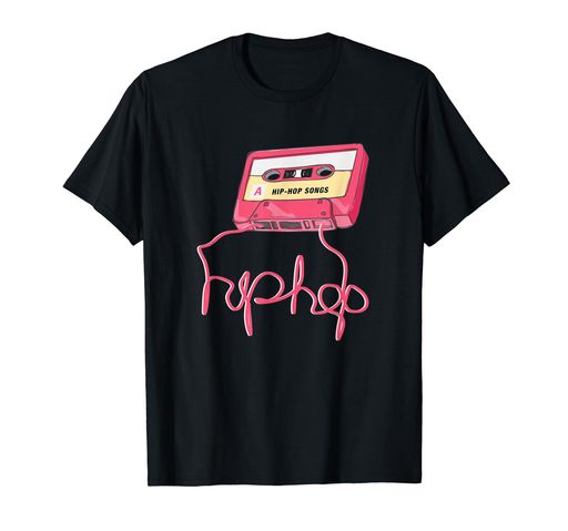 ヒップホップカセット90年代ディスコストリートダンスブレイクダンスギフトTシャツ