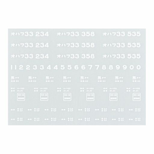 レボリューションファクトリーHOゲージオハフ33インレタ熊本20702