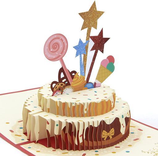 【セット内容】1 *誕生日カード(15.5cmx13cm)、1 *封筒(16.5cmx14cm)、ポップアップカードには、自由に書き込むことができる小さなカードが付属しています。 【ユニークなデザイン】ユニークな3Dポップアップウィンドウデザイン、革新的で美しい3Dシーンは、エキサイティングで楽しいお祝いの瞬間を生み出します。 【高品質の素材】3Dポップアップカードと封筒は高品質の紙でできており、表面が滑らかで触り心地が良く、安全で無臭で、耐久性があり、長期間保管できます。 【大きな願い】挨拶を添えることができる革新的なデザインと3Dグリーティングカードは、誠実な願いを表現するための最良の方法です。これは、親戚、恋人、両親、教師、友達、子供、同僚の誕生日を祝うのに最適な方法です。 【幅広い用途】この美しくて美味しそうな3Dバースデーカードであなたの特別な誰かの誕生日を祝いましょう。 このバースデーケーキカードは、きっと受け手の笑顔を照らし、特別な気分にさせてくれるでしょう。招待状、誕生日、ありがとう、季節の挨拶、母の日、結婚式の招待状、卒業式、記念日などに適しています。
