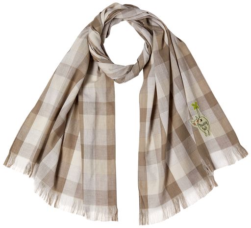 [ノアファミリー]ストールストールチェックレディース