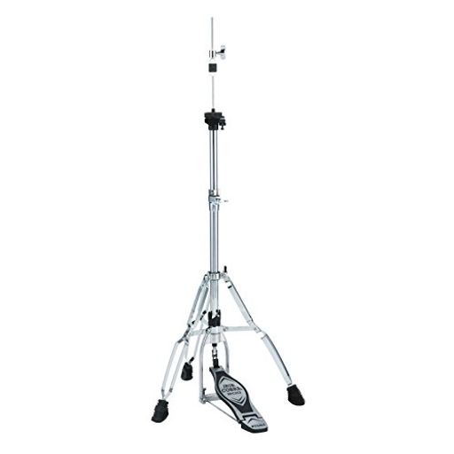 Swivel Foot:フットボードの向きとは独立して3脚部を自由に回転させられる機構を搭載。 セッティングが格段に楽になります。 Toe Guard:フットボードとチェーンの接続部分に樹脂製パーツを装備。演奏中につま先がチェーンに直接触れることによる靴の摩耗やチェーンの破損を防止します。 5-way Tension Adjustment:レバーを上下させて5段階にスプリングテンションを調整可能。テンションの具合を目で見て確認できます。 Non Loosening Tension Rod:テンションロッドの固定ナット下に、ラバーリングを装着。演奏中のテンションロッドの緩みとノイズの発生を防止します。