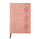 アーガイル&ホースシューノートブック(A5)ピンク