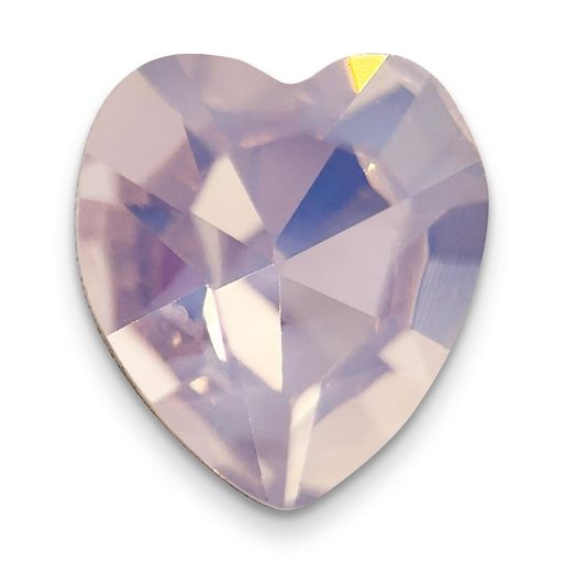 AURORAクリスタルアンティークハート-Vカット8.8x8mmローズウォーターオパール8pcs