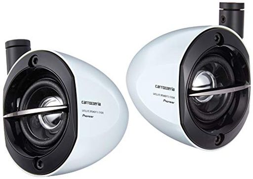 車、音楽。 スピーカー構成:5.7cm IMCCフルレンジ 外形寸法:74mm(W)x95mm(H)x105mm(D) コード長:スピーカーコード7m 小型だけど力強いサテライトスピーカー。 スピード感溢れる音楽再生を実現。 付属品: 金具1x2、金具2x2、金具3x2、六角穴付ネジ(M6mmx14mm)x4、座金付ネジ(M5mmx8mm)x2、座金付ネジ(M6mmx16mm)x2、六角レンチ(大)x1、六角レンチ(小)x1、コード(白ストライプ)x1コード(黒ストライプ)x1