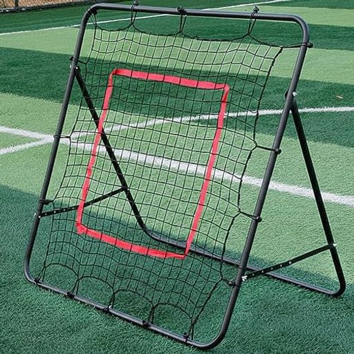 ANDGOAL リバウンドネット サッカー 練習用 120x120cm 自宅 リバウンダー 折りたた...