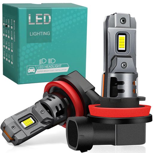 Alopee 冷却ファン 10000LM 6500K の白い H8/H11 が付いている H11 LED のヘッドラ...