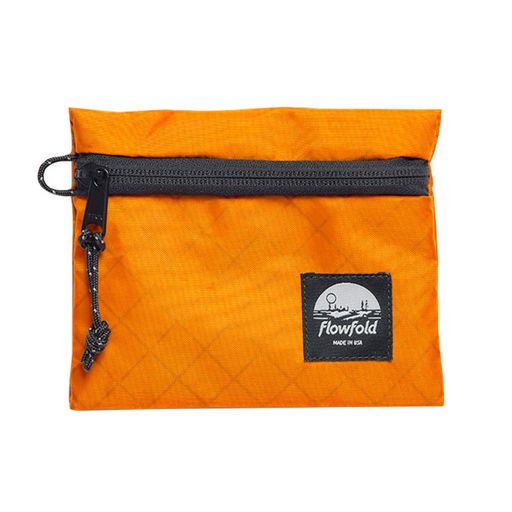  化粧バッグ VOYAGER ZIPPER POUCH_SMALL Bright Orange