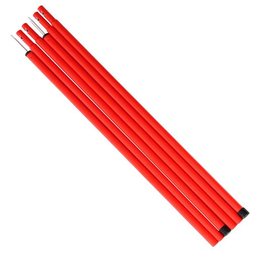 サイズ:(約)直径1.5x長さ170cm(先端直径:5mm) 収納サイズ:(約)W60xD12xH2cm 材質:スチール 重量:(約)1.0kg 付属品:ペグx2本、ロープx2本、キャリーバッグ ※2020年7月当社出荷分より、レッドカラー(XP-01R)の塗装色を変更しました。詳しくは当社HPをご確認ください。