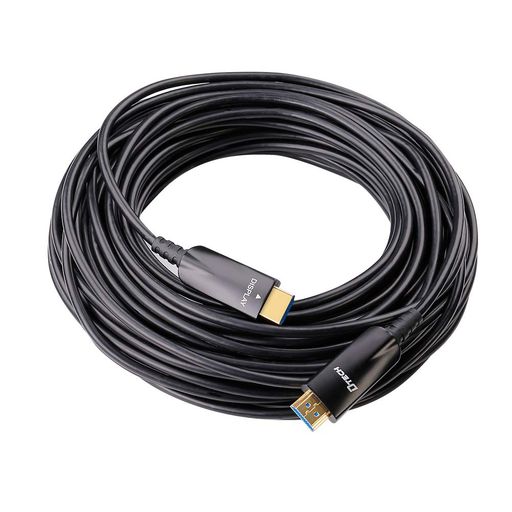 DTECH 光ファイバー HDMI ケーブル 30m 4K 60Hz 2K 144Hz 1080P UHD ビデオ ハイス...