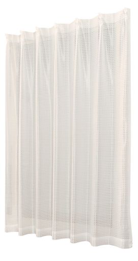Rakuten - ユニベールミラーレースカーテンシンクホワイト幅150x丈176cm1枚