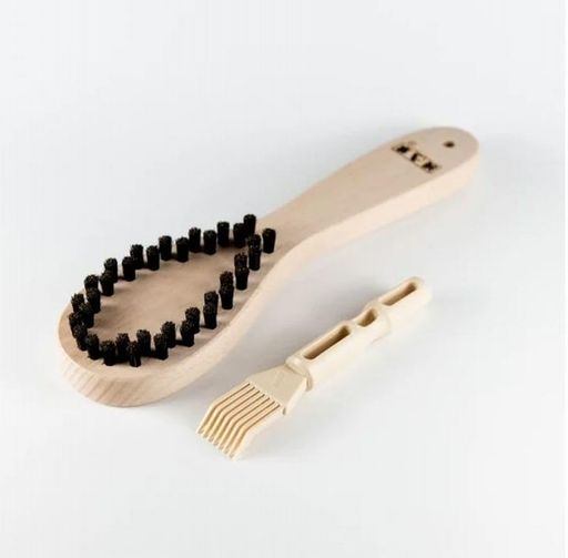 浅草アートブラシArtBrushASAKUSA「かんたん毛玉取りブラシ極」(専用ブラシクリーナー付き)