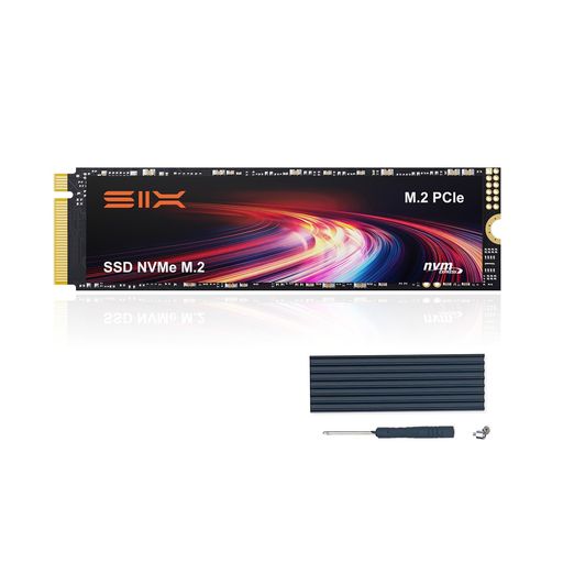 SIX X4000 1TB M.2 SSD PCIe Gen3x4 NVMe 内蔵SSD - 最大読み取り速度3400MB/s、最大書き込み速度2600MB/s