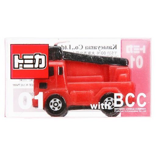トミカキャンドルはしご車