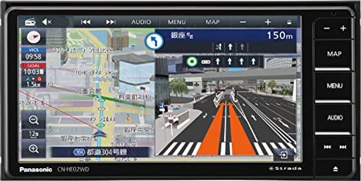 パナソニック(Panasonic) カーナビ ストラーダ 7インチ ワイド CN-HE02WD フルセグ...